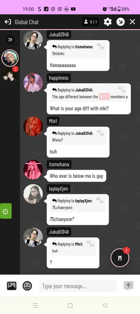 Chat media