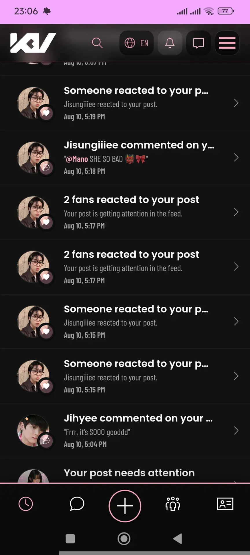 Guess who is so supportive @Jisungiiiee