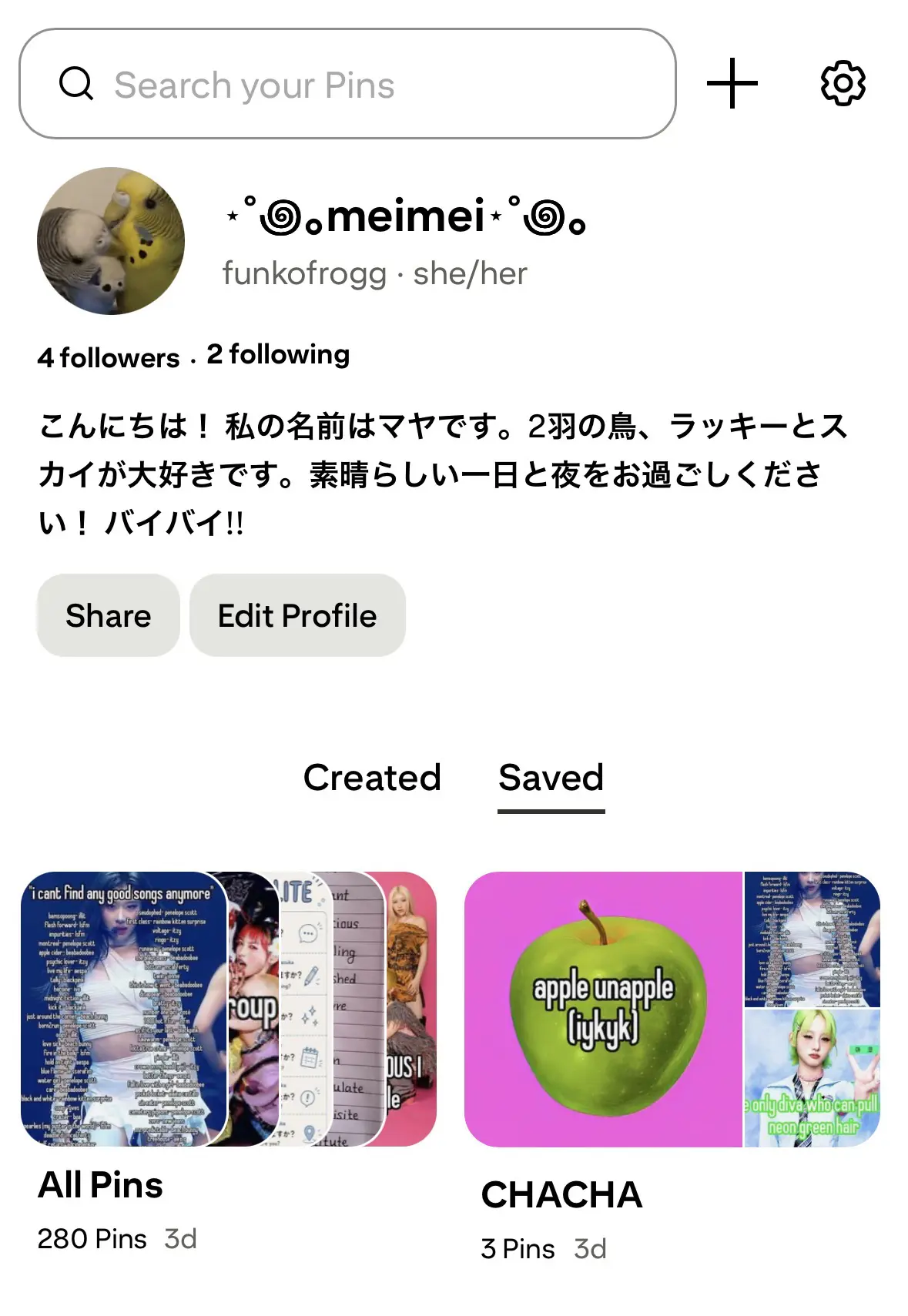 here’s a screenshot of my pin it it helps : /