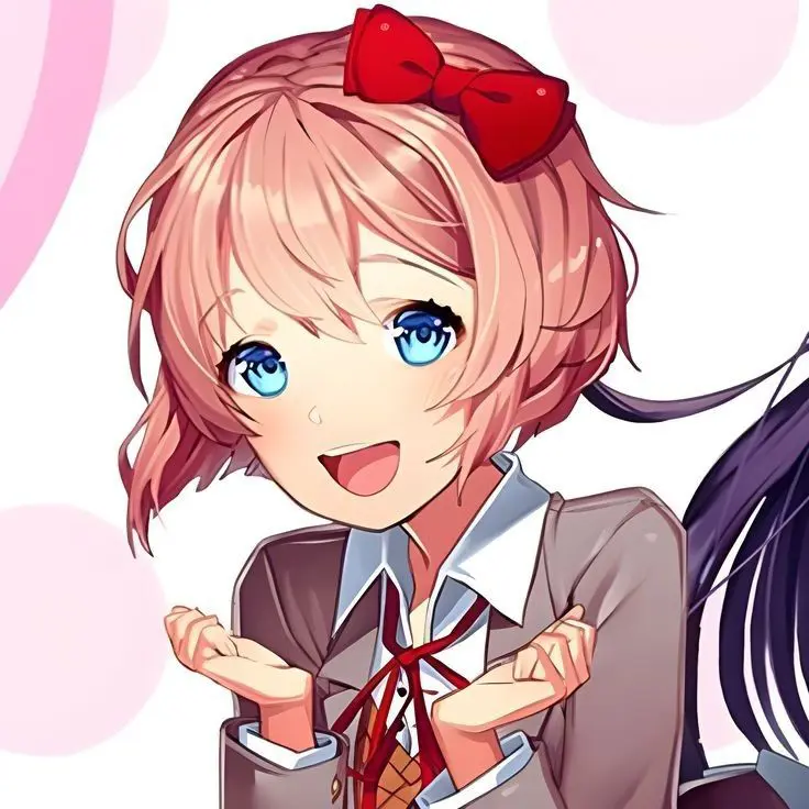 If you don't know Doki Doki Literature Club, which member caught your attention the most? Girl 1 - Monika Girl 2 - Girl 3 - Natsuki Girl 4 - Sayori