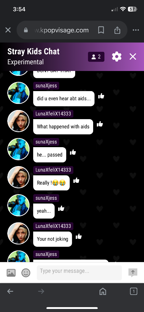 Chat media