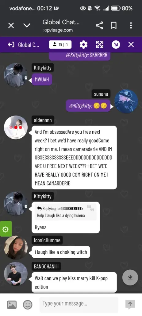 Chat media