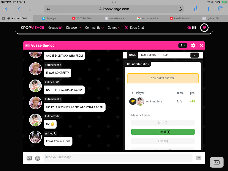 Chat media