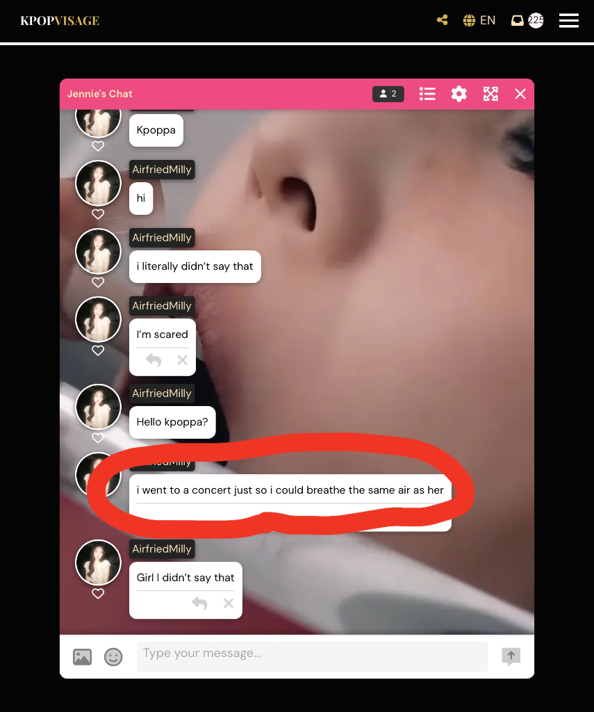 Chat media