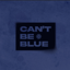 can't be blue logo