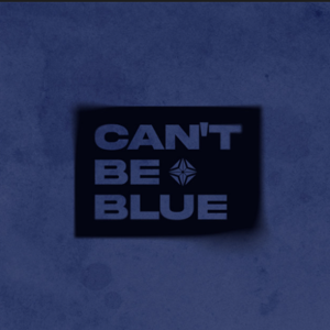 can't be blue logo