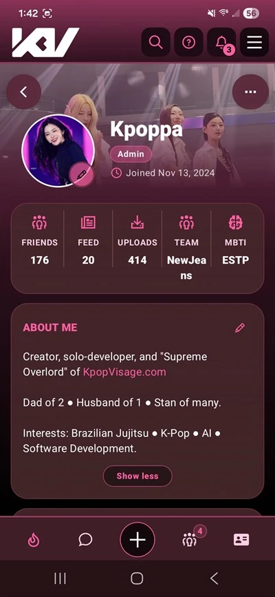 Kpop Visage Mobile app screenshot 8