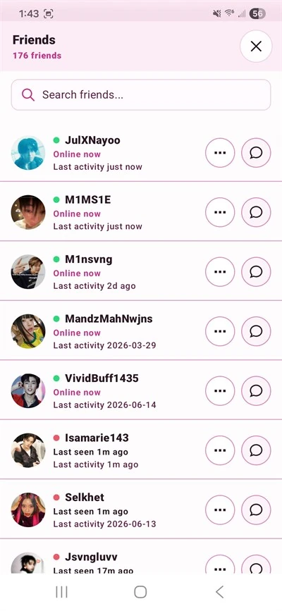Kpop Visage Mobile app screenshot 9